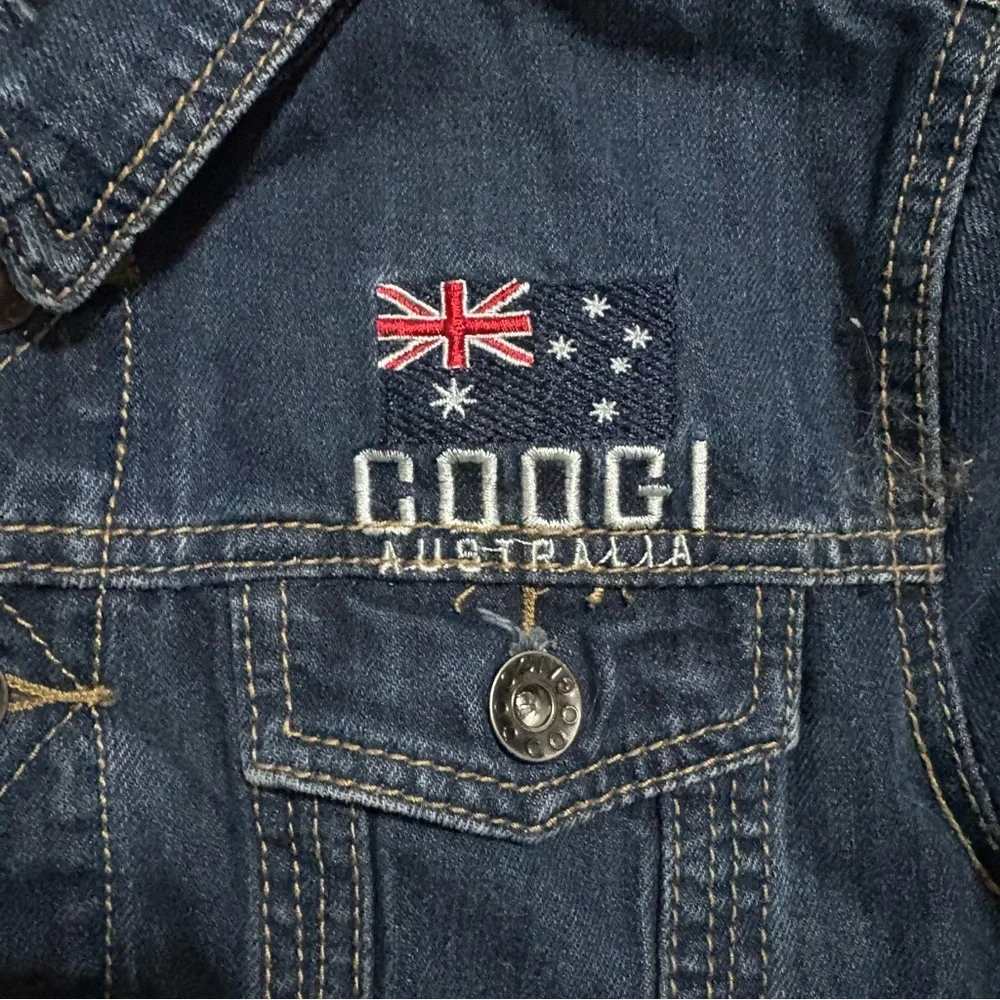 y2k 2000s COOGI Australia World Championship Denim Jacket Youth 10